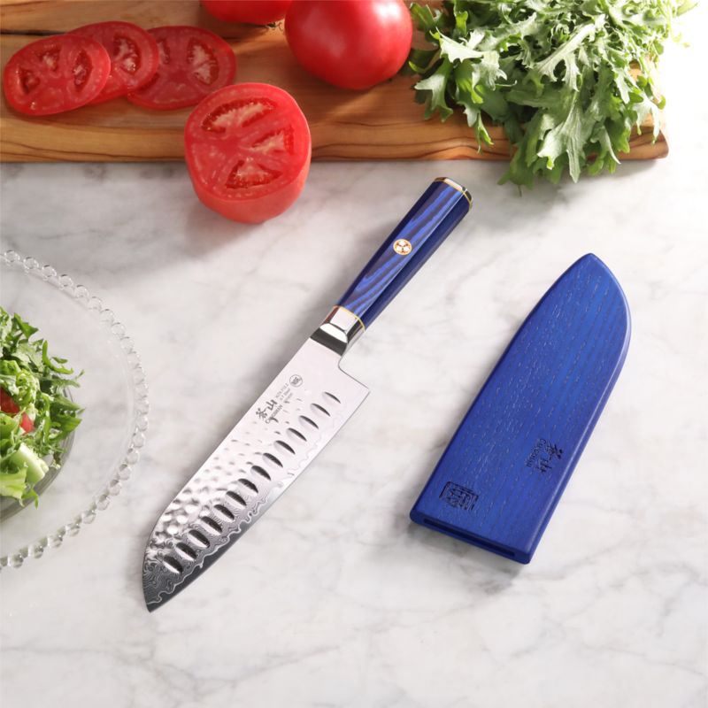 Cangshan ® Kita Blue 7" Santoku Knife