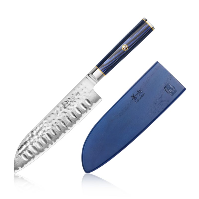 Cangshan ® Kita Blue 7" Santoku Knife