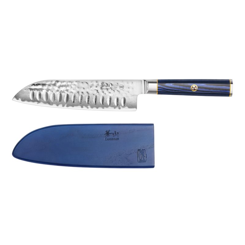 Cangshan ® Kita Blue 7" Santoku Knife