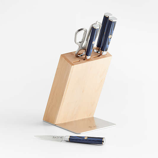 Cangshan ® Kita Blue 6-Piece HUA Knife Block Set