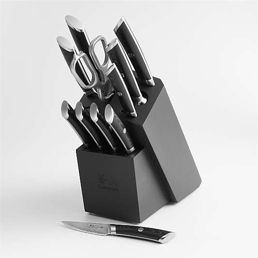 Cangshan ® Kuro 12-Piece Knife Block Set