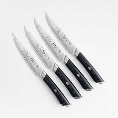View Cangshan ® Kuro Steak Knives, Set of 4 details