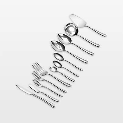 Cangshan RAIN II 47-Piece Flatware and Serveware Set