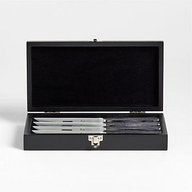 View Cangshan ® 4-Piece Pakkawood Steak Knife Set in Presentation Box details