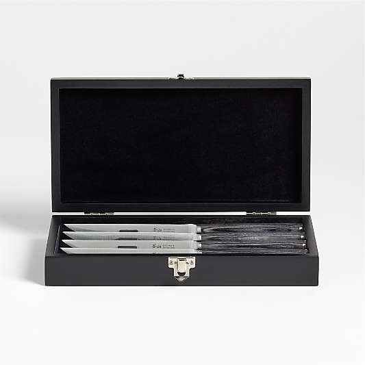 Cangshan ® 4-Piece Pakkawood Steak Knife Set in Presentation Box