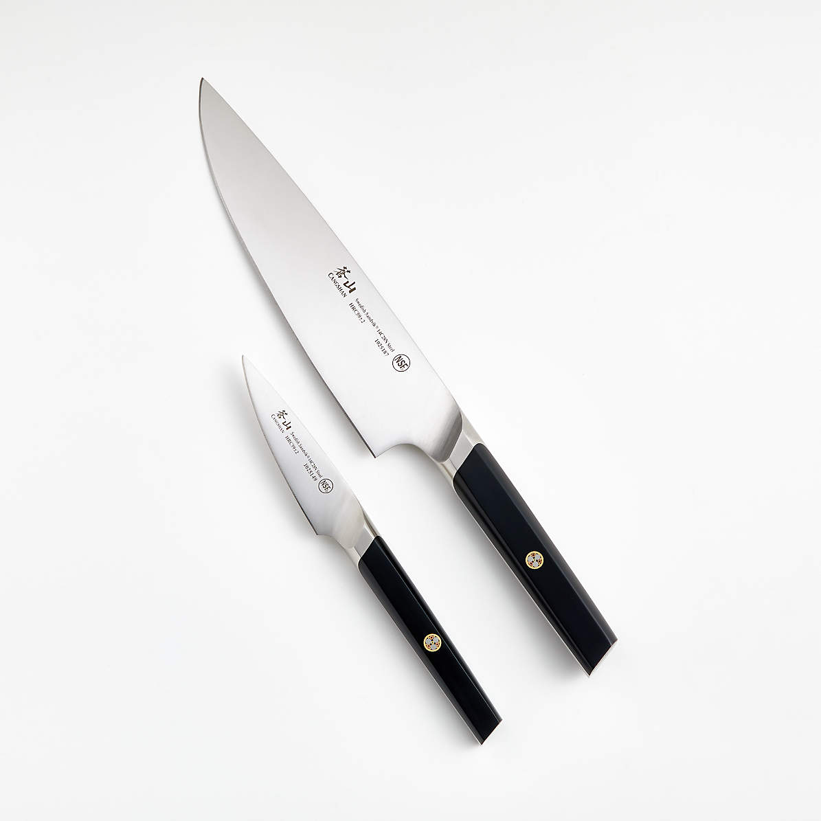 Cangshan Everest White 4-Piece Steak Knife Set + Reviews, Crate & Barrel  Canada in 2023