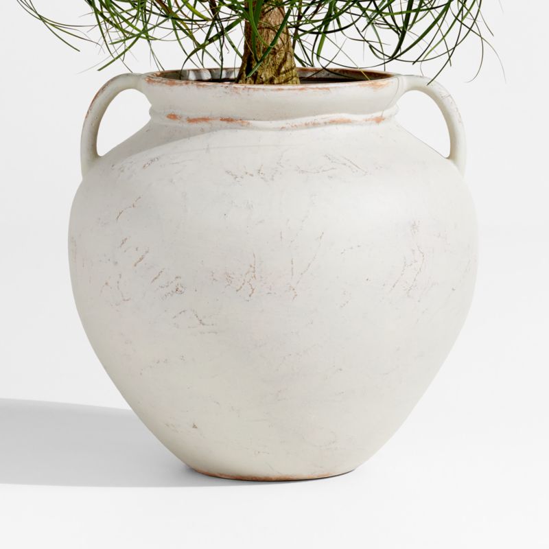 Cannes 17.5" Earthenware Indoor/Outdoor Planter by Laura Kim