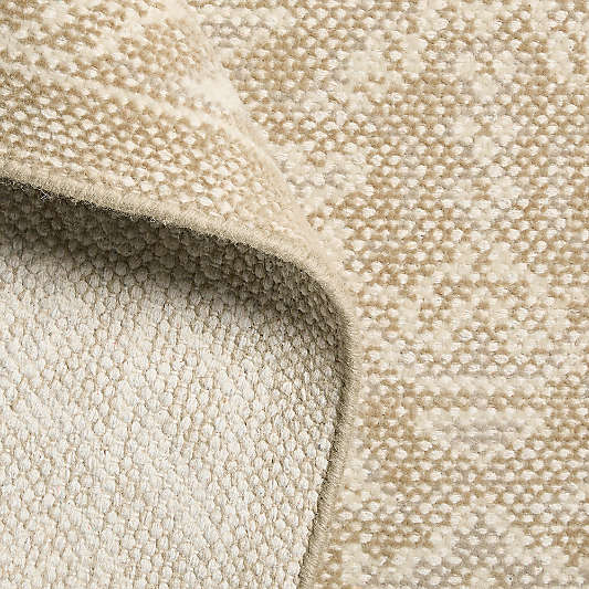Cannes Wool Traditional Hand-Knotted Beige Rug Swatch 12"x18"