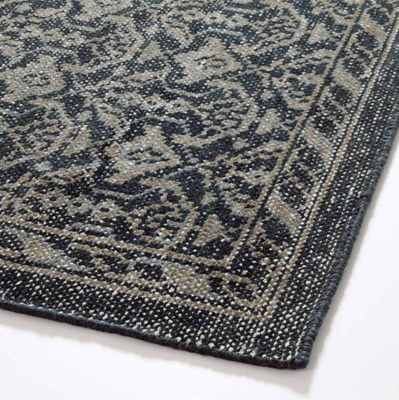 Cannes Wool Traditional Blue Area Rug 10'x14' - image 2 of 4