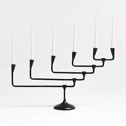 Black Cantilever Candelabra