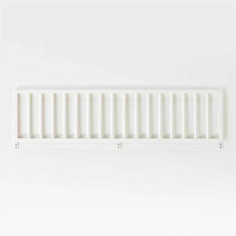 Canyon Arched White Wood Toddler Canopy Bed Rail + Reviews Crate & Kids