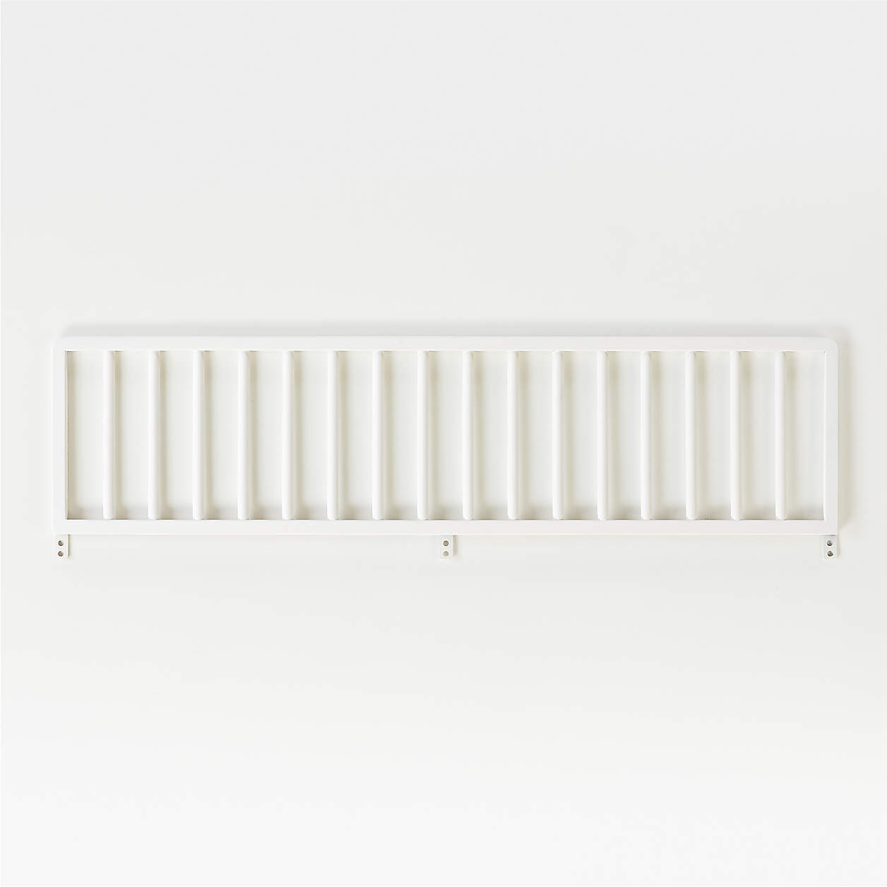 Canyon Arched White Wood Toddler Canopy Bed Rail + Reviews Crate & Kids