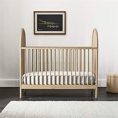 Canyon Spindle Natural Wood Convertible Crib by Leanne Ford