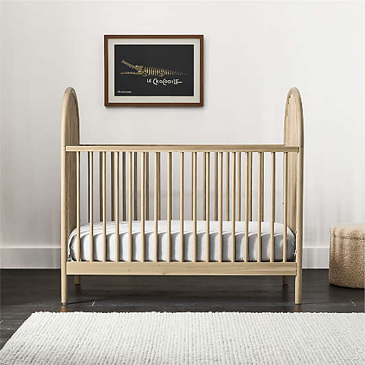 Canyon Spindle Natural Wood Convertible Crib by Leanne Ford