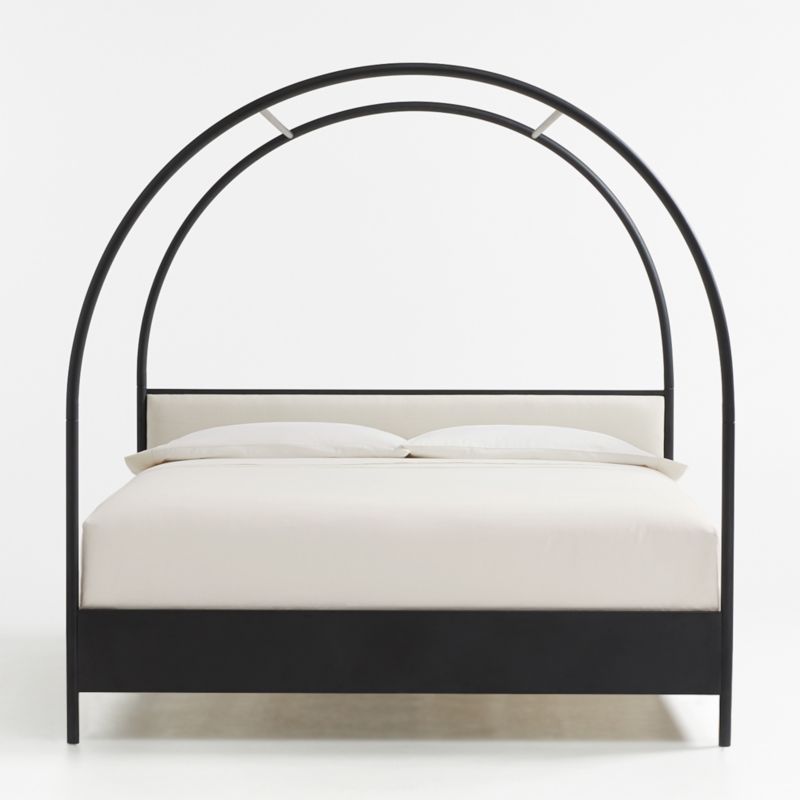 Canyon King Arched Canopy Bed with Upholstered Headboard by Leanne Ford - image 0 of 10