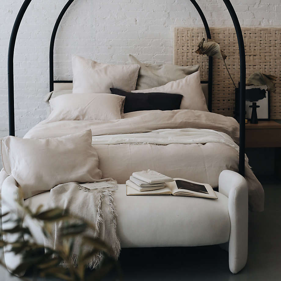Crate and barrel sales canyon canopy bed