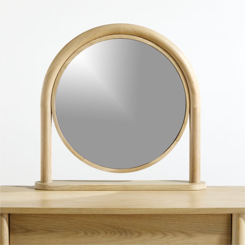 Canyon Natural Kids Desk Mirror by Leanne Ford + Reviews | Crate & Kids