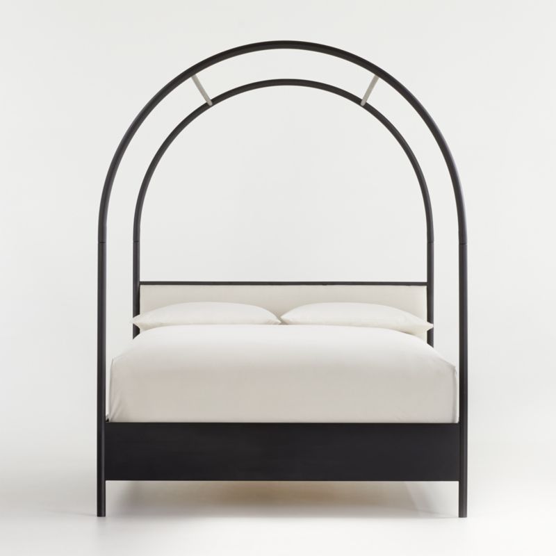Canyon Arched Canopy Bed With, Queen Size Canopy Bed Frame Canada