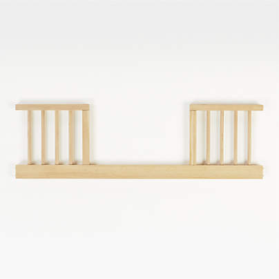 Canyon Natural Spindle Wood Toddler Bed Rail by Leanne Ford