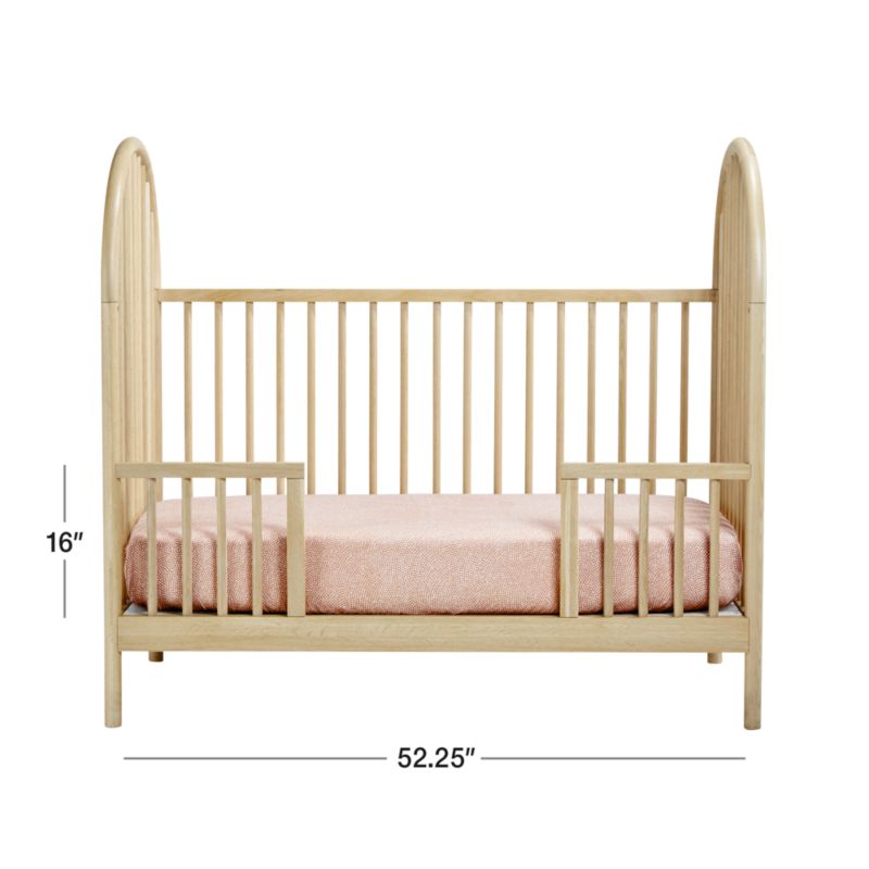 View Canyon Natural Spindle Wood Toddler Bed Rail by Leanne Ford - image 2 of 4