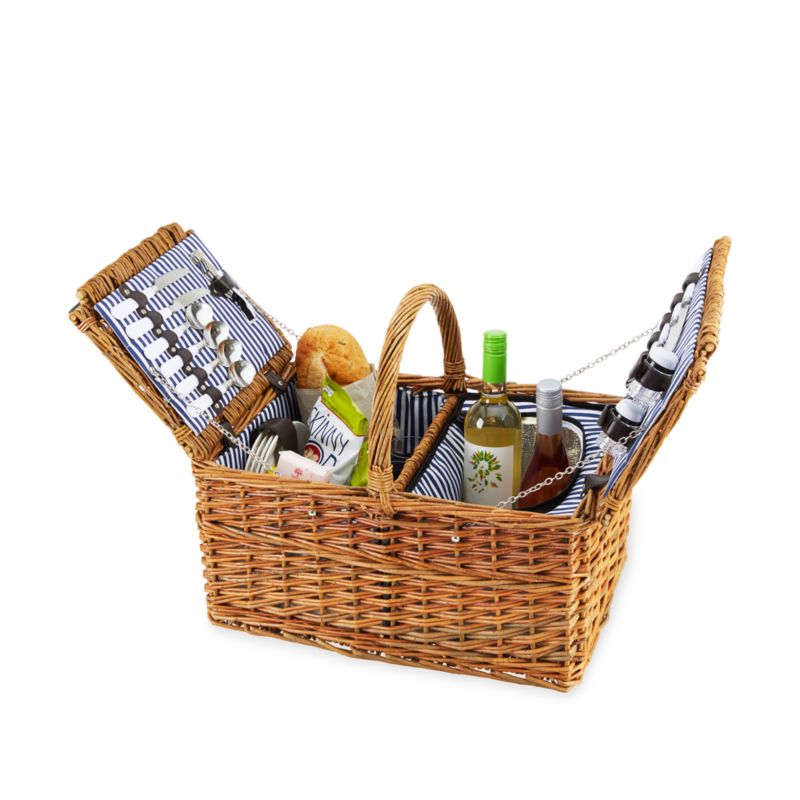 Cape Cod Wicker Picnic Basket by Twine® - image 2 of 5