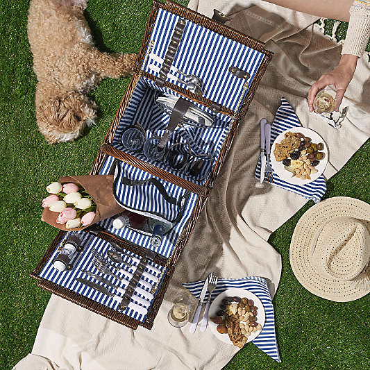 Cape Cod Wicker Picnic Basket by Twine®