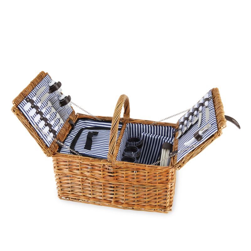 Cape Cod Wicker Picnic Basket by Twine® - image 3 of 5