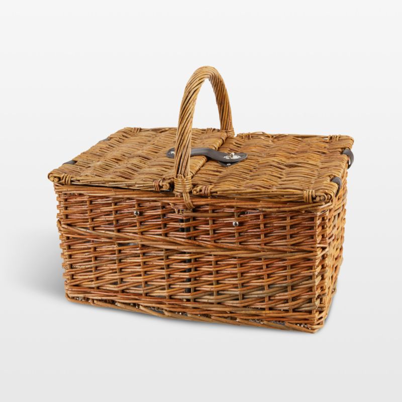 Cape Cod Wicker Picnic Basket by Twine® - image 0 of 5