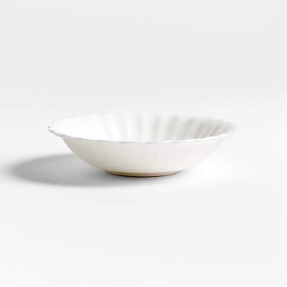 Capella White Bone China Cereal Bowl
