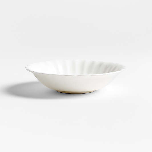 Capella White Bone China Cereal Bowl