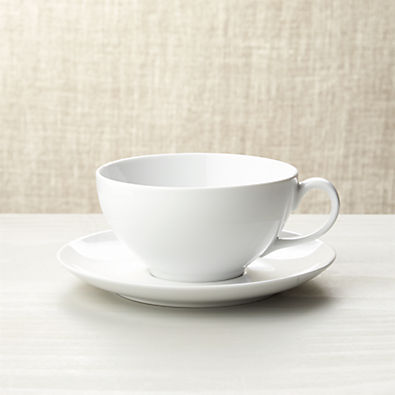 View Aspen 12-oz. Cappuccino Cup with Saucer details