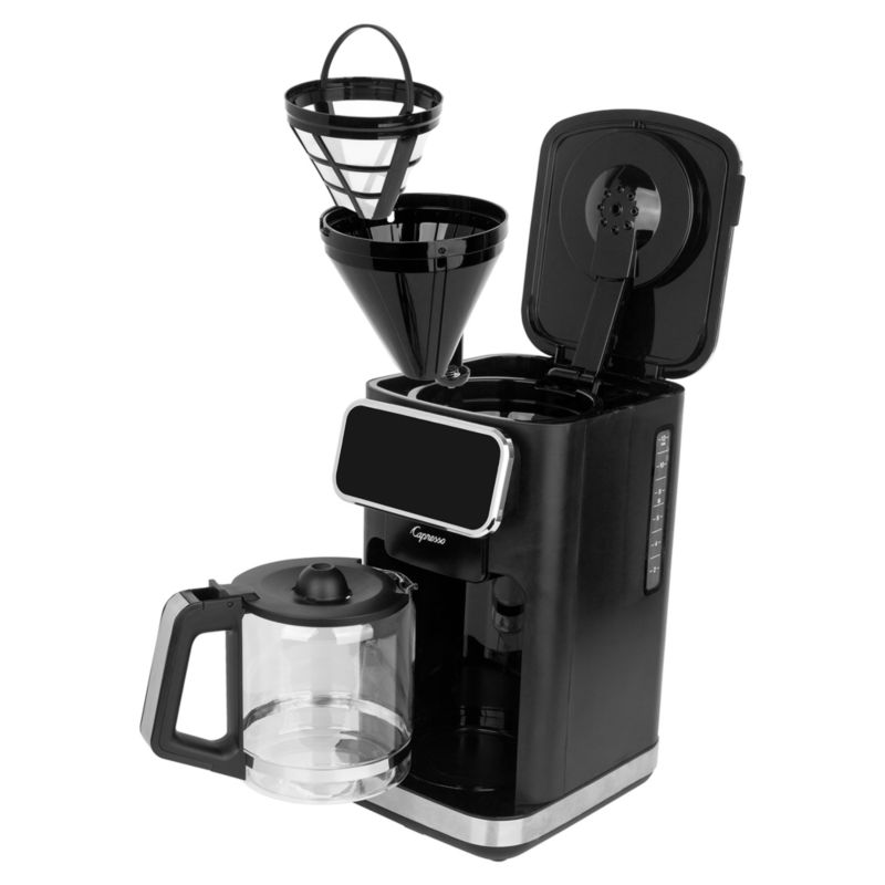 Capresso 12-Cup Drip Coffee Maker with Glass Carafe | Crate & Barrel