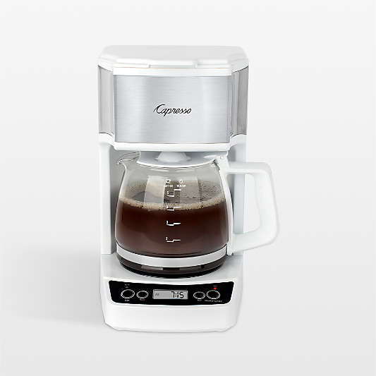 Capresso ® 5-Cup Mini White Drip Coffee Maker