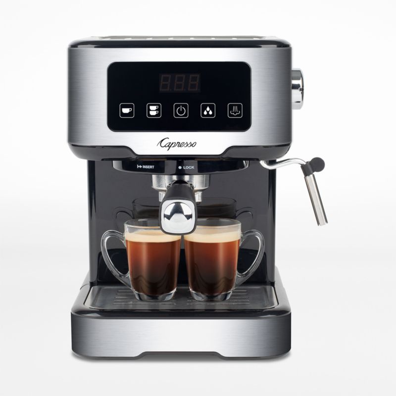 Capresso Café Stainless Steel TS Touchscreen Espresso Machine