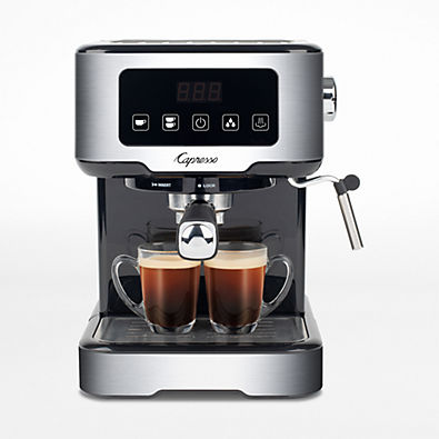View Capresso ® Café Stainless Steel TS Touchscreen Espresso Machine details