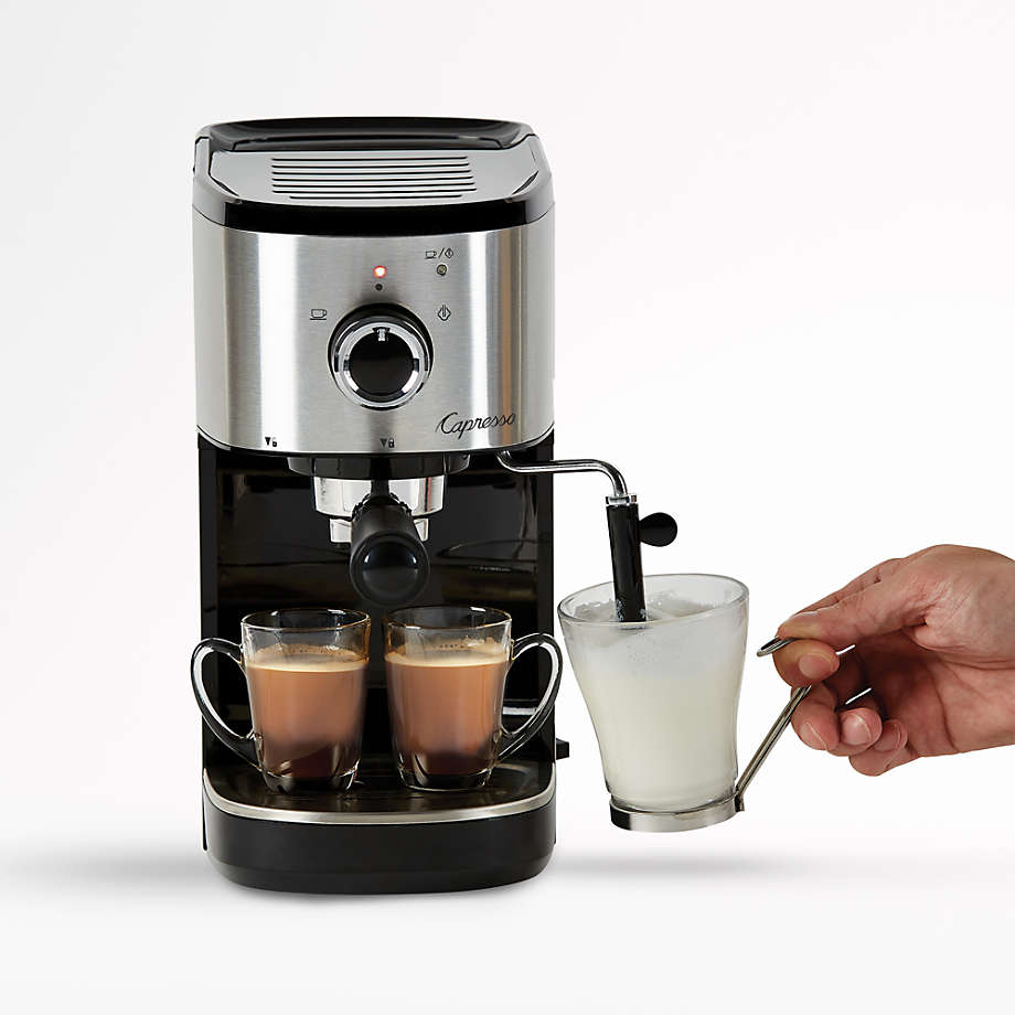 Capresso EC100 Pump Espresso And Cappuccino Machine (Black), 45 OFF