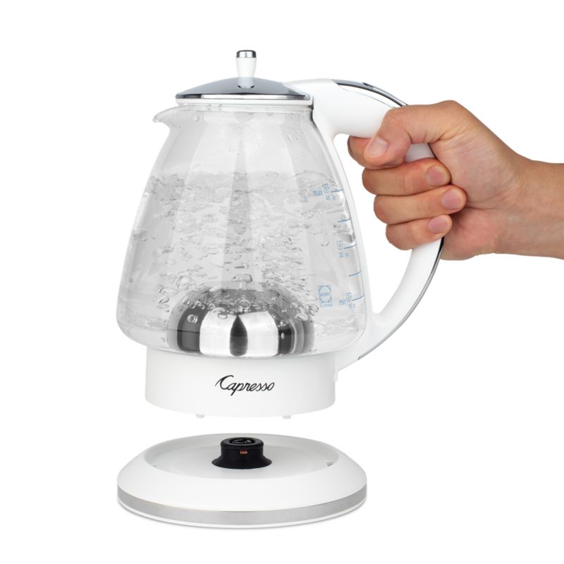 Capresso ® H20 White Electric Glass Tea Kettle - image 5 of 6