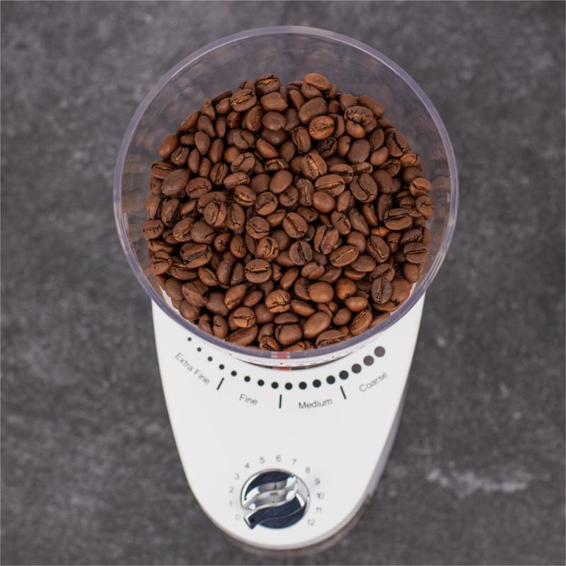 Capresso ® Infinity Plus White Conical Burr Grinder - image 3 of 7