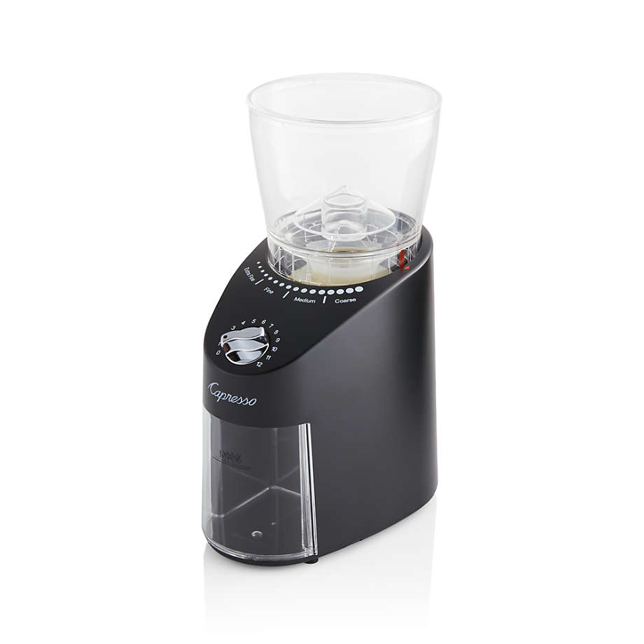 Capresso Infinity Plus Conical Burr Grinder (White)