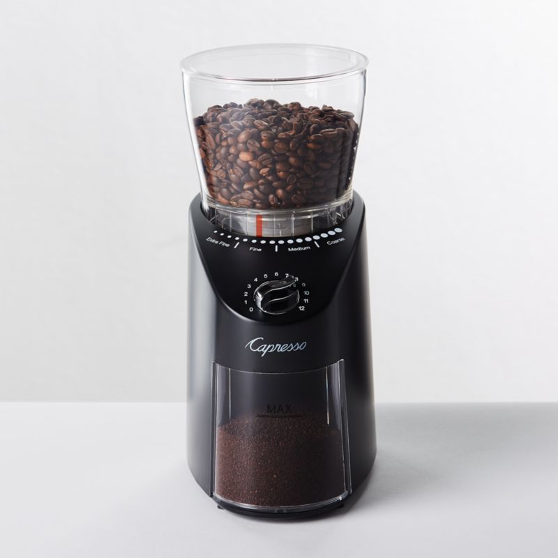 Capresso CoffeeTEAM GS 10-Cup Coffee Maker with Conical Burr Grinder