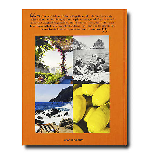 "Capri Dolce Vita" Travel Photography Book by Assouline Publishing