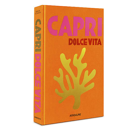 "Capri Dolce Vita" Travel Photography Book by Assouline Publishing