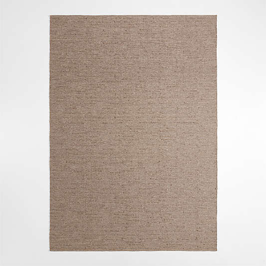 Capri Performance Indoor/Outdoor Dark Caramel Brown Rug Swatch 12"x18"