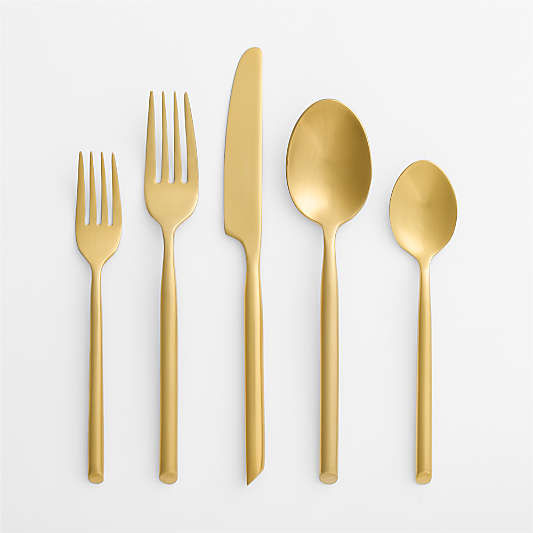 Capri Gold 5-Piece Flatware Place Setting