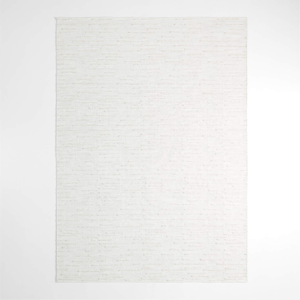 Capri Performance Indoor/Outdoor Ivory Area Rug 9'x12' | Crate & Barrel
