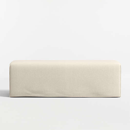 Capri 60" Slipcovered Bench