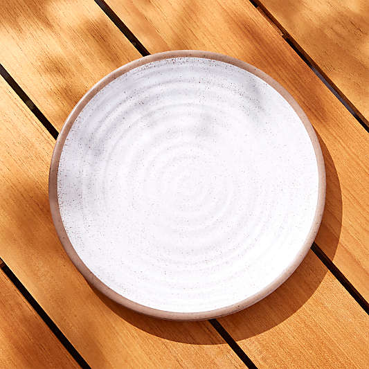 Caprice White Melamine Dinner Plate