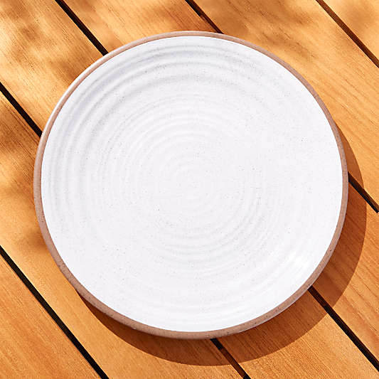 Caprice White Melamine Platter