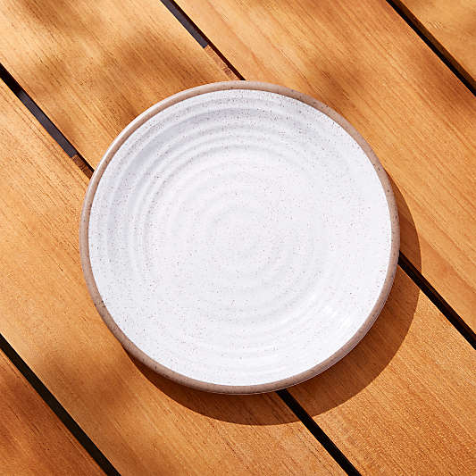 Caprice White Melamine Salad Plate