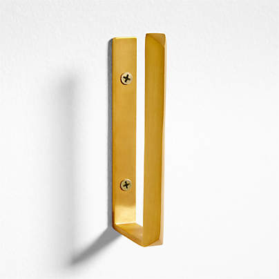 Captiare Triangle Brass Wall Hook